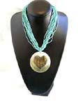 Online catalog wholesale Bali jewelry from distributor supply mini beaded fashion necklace with seashell 