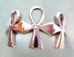 Celtic fashion silver accessory manufacturer supplies Ankh  designed sterling silver ring